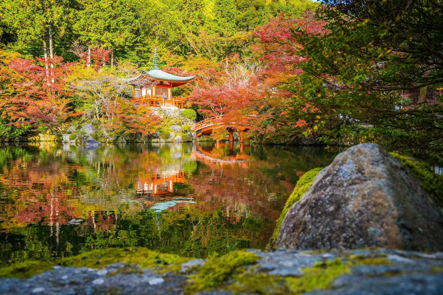 Daigoji-Tempel in Kyoto, Japan foto