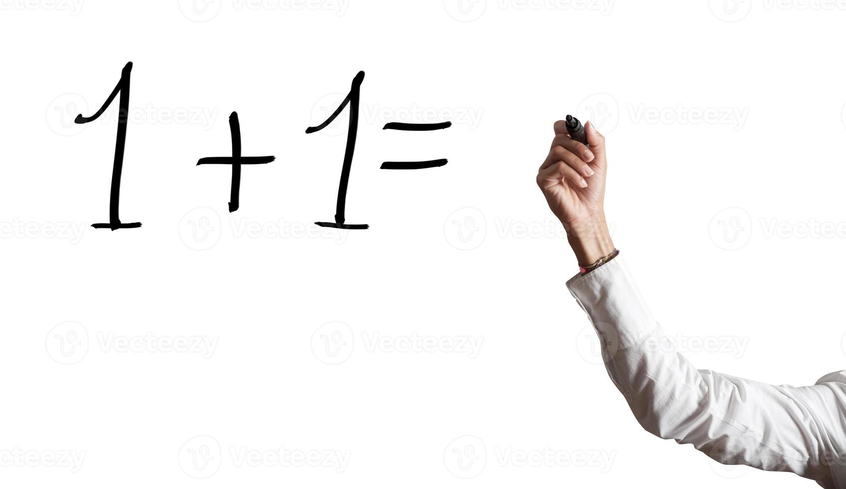 einfach Mathematik Konzept foto