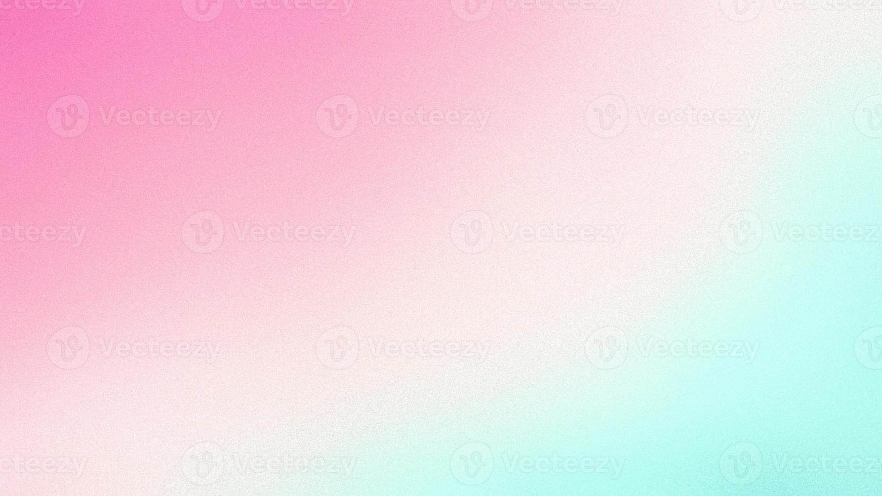 Rosa Gelb Türkis Pastell- Gradient Hintergrund, Sanft Lärm Textur, Kopieren Raum foto