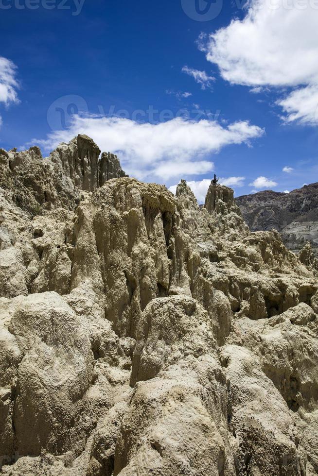 valle de la luna in bolivien foto