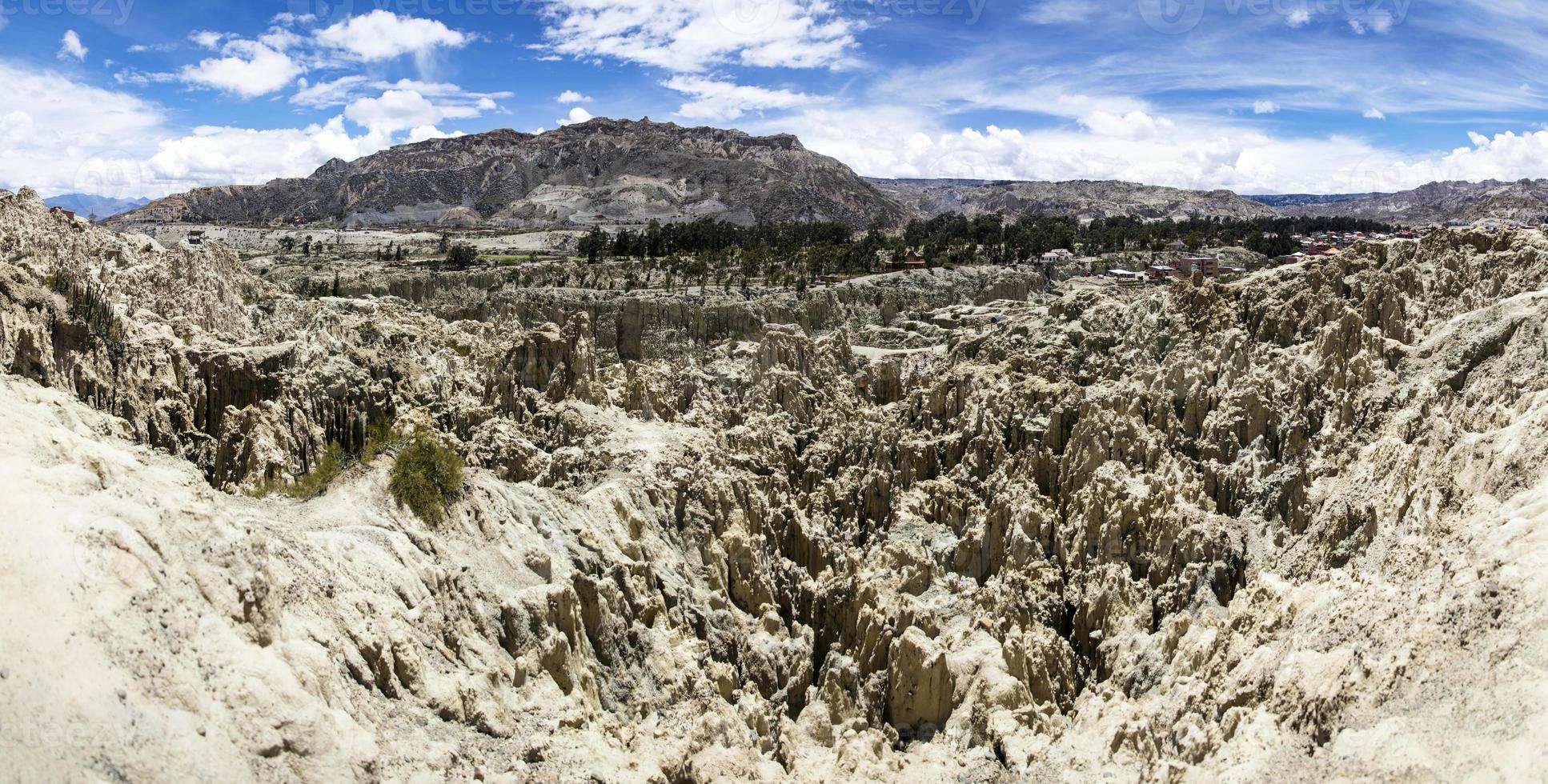 valle de la luna in bolivien foto