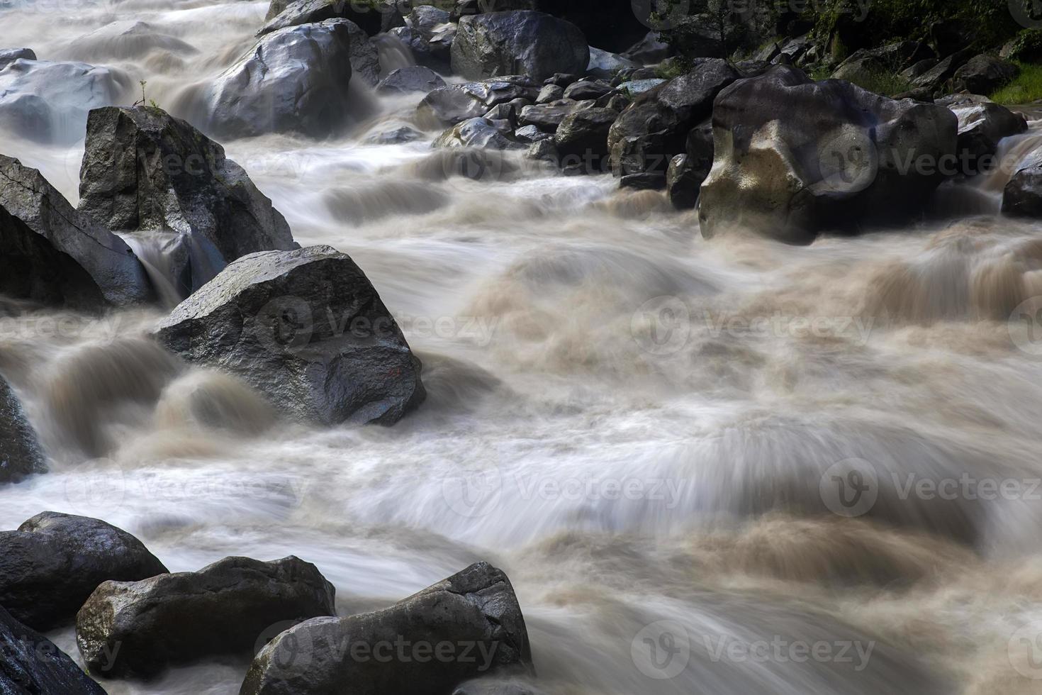 Urubamba Fluss in Peru foto