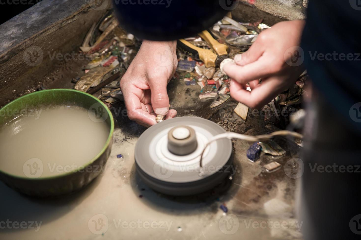 handgemachter schmuck in cusco, peru foto