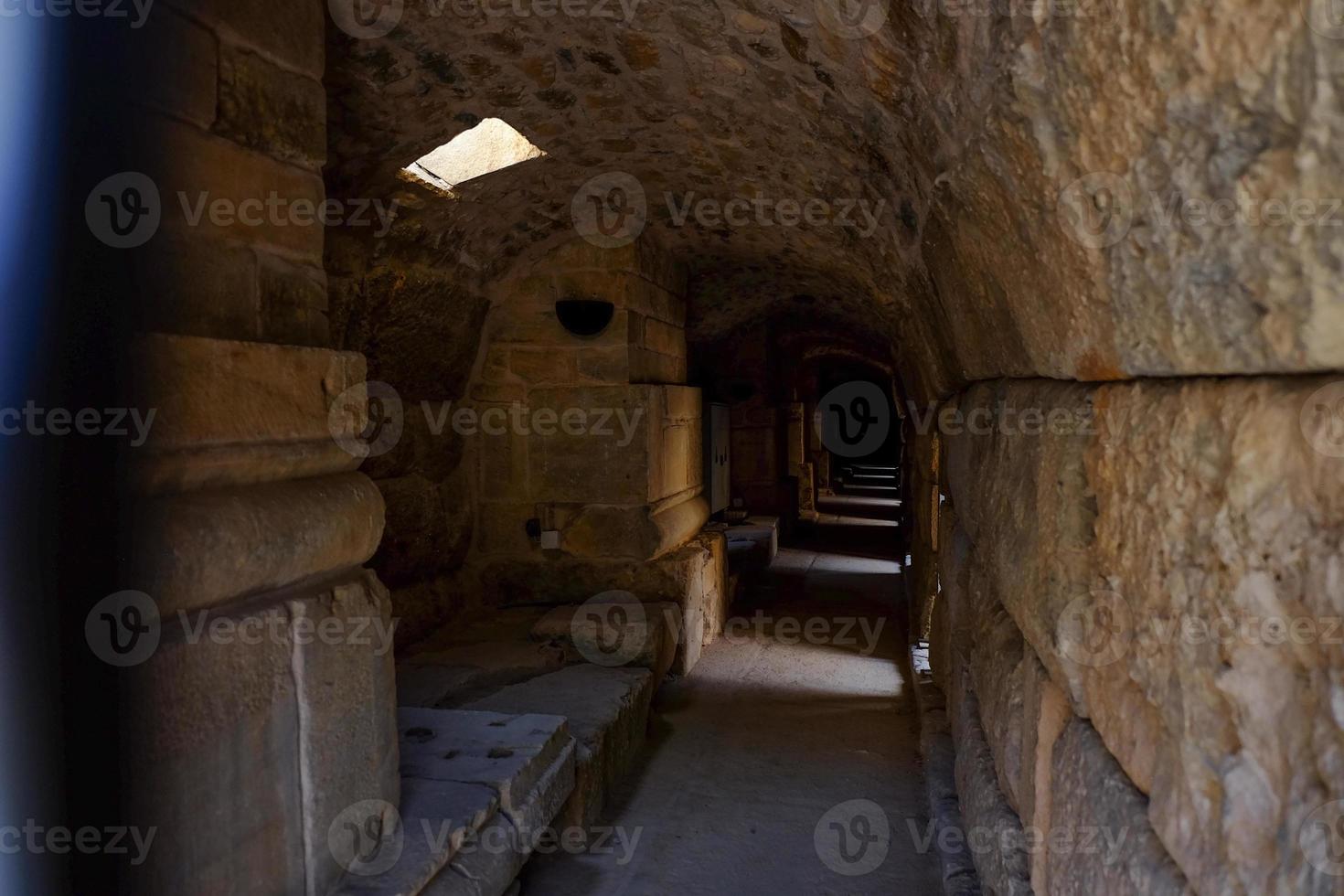 uralt Ruinen im das Stadt von Ephesus, Truthahn foto