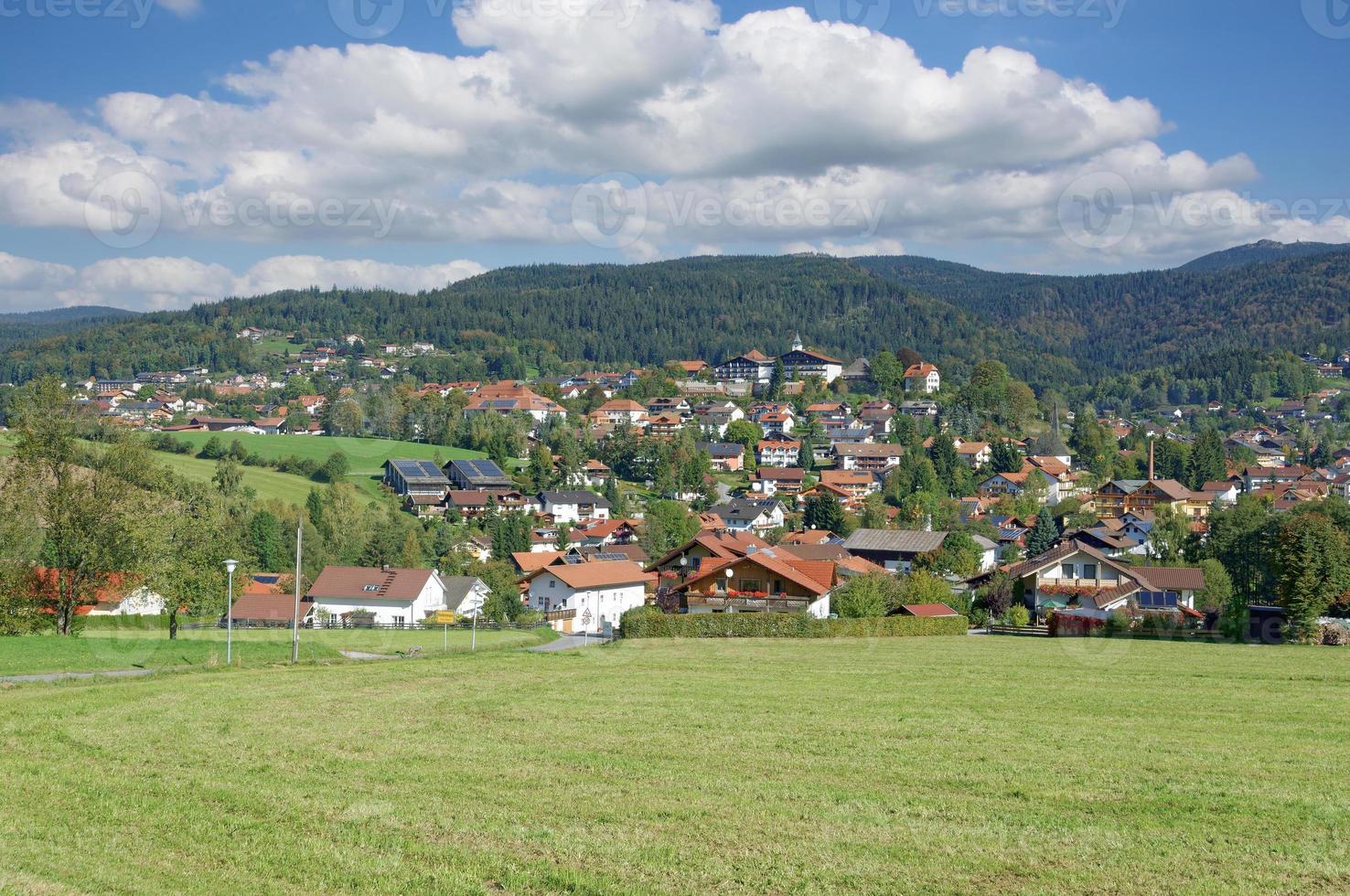 Dorf von Bodenmais im bayerisch Wald ,Deutschland foto