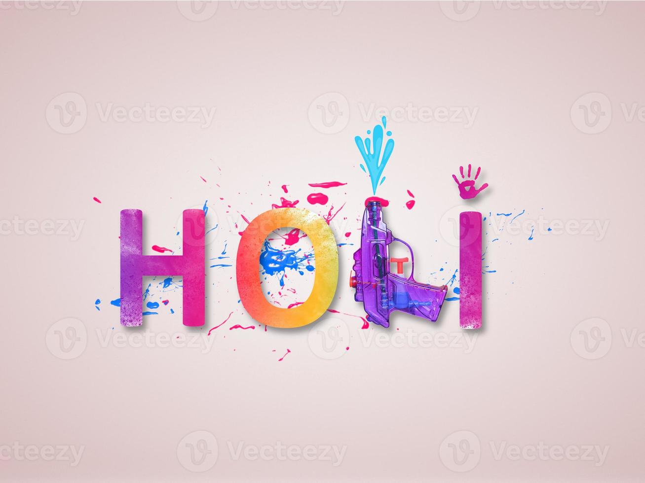 glücklich hallo, holi wünscht sich, rangpanchami und holi Feier Hintergrund. foto