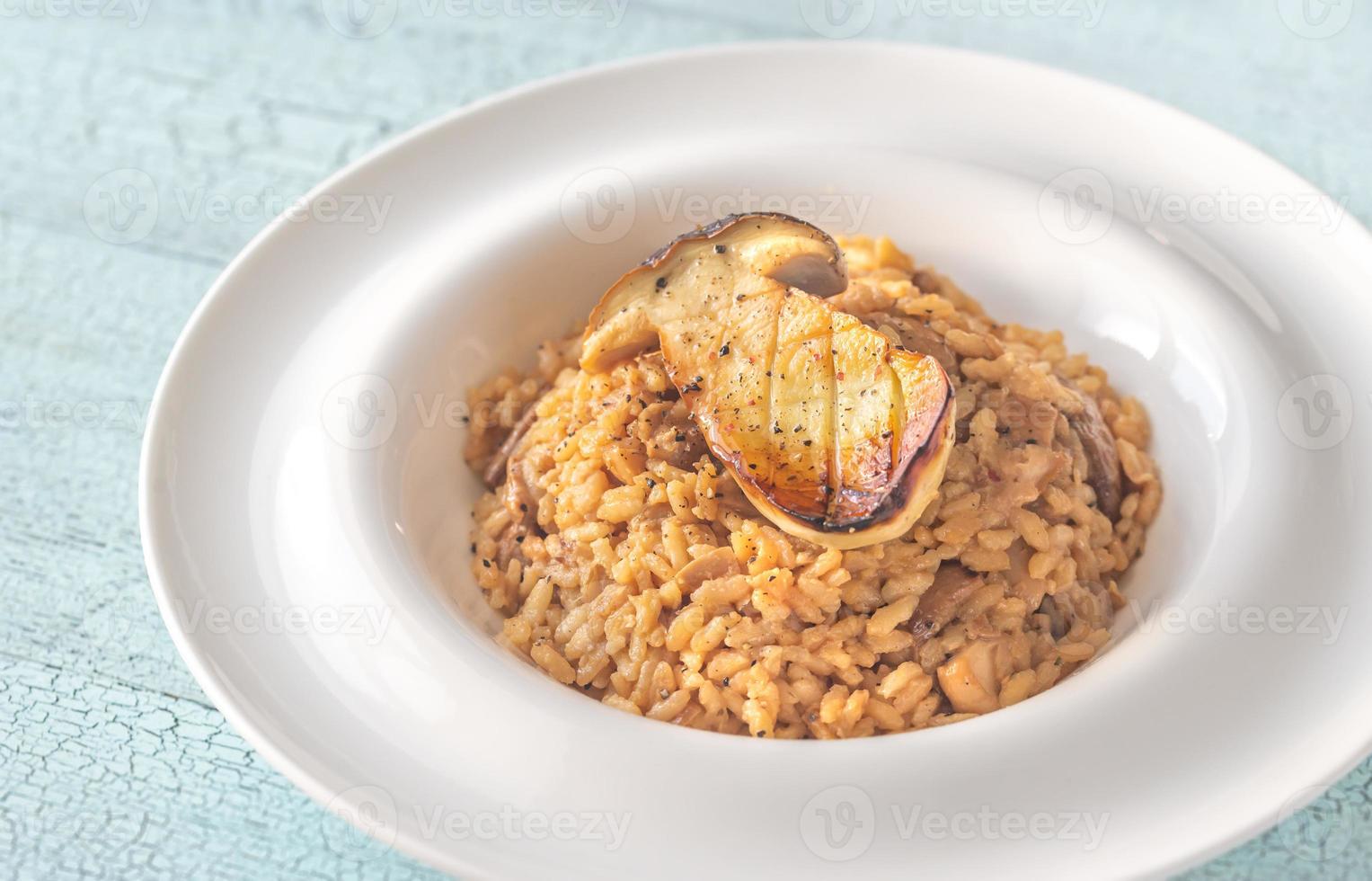 Risotto mit Steinpilzen foto