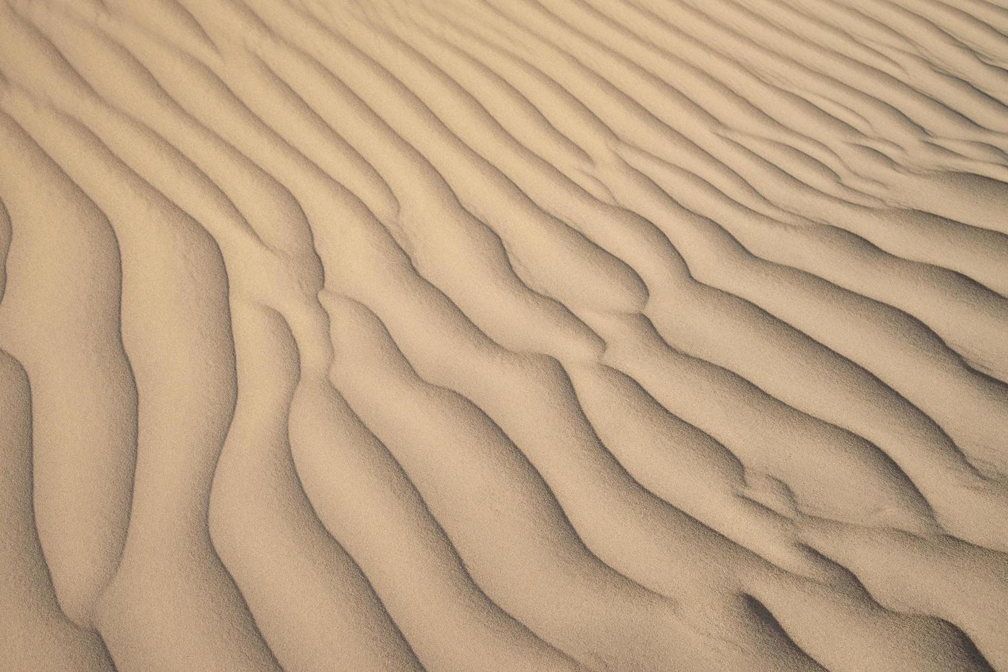 Wellen in der Wüste foto