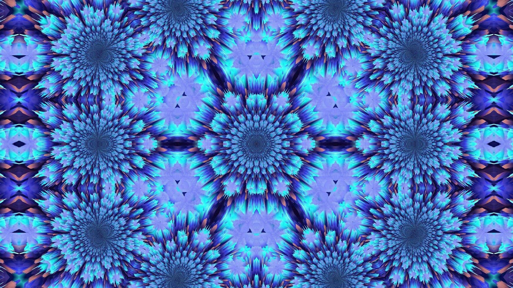 abstrakt bunt Hintergrund, nahtlos Muster Kaleidoskop foto