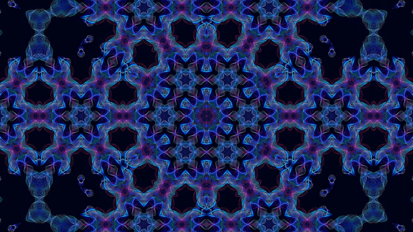 abstrakt bunt nahtlos Muster Kaleidoskop foto