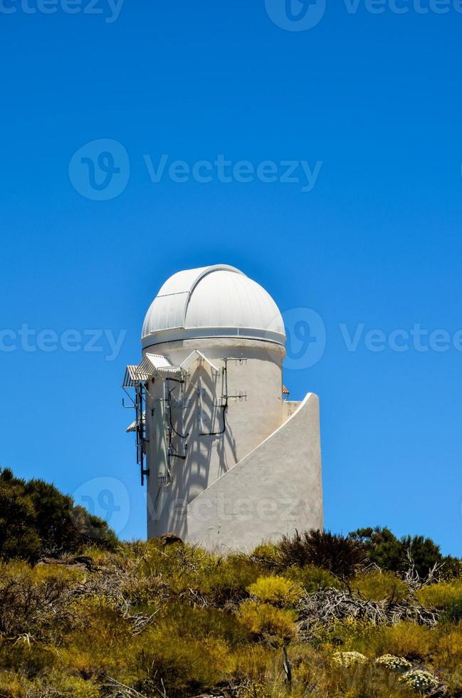 Observatorium auf Teneriffa, Spanien, 2022 foto