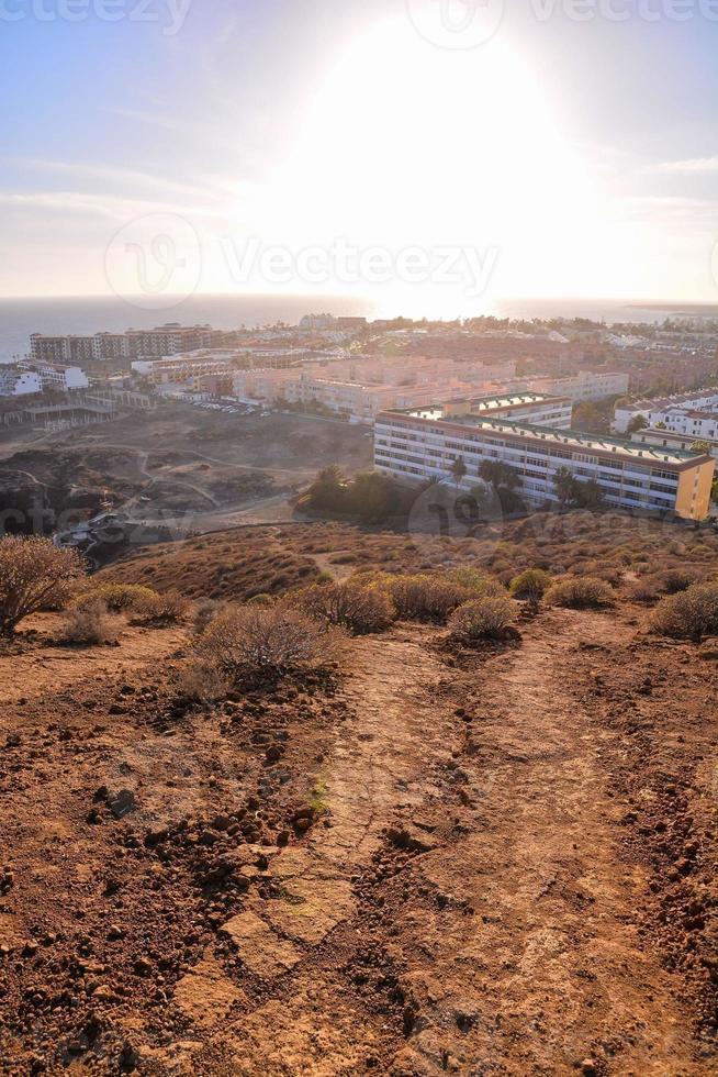 szenisch Landschaft auf Teneriffa, Kanarienvogel Inseln, Spanien foto