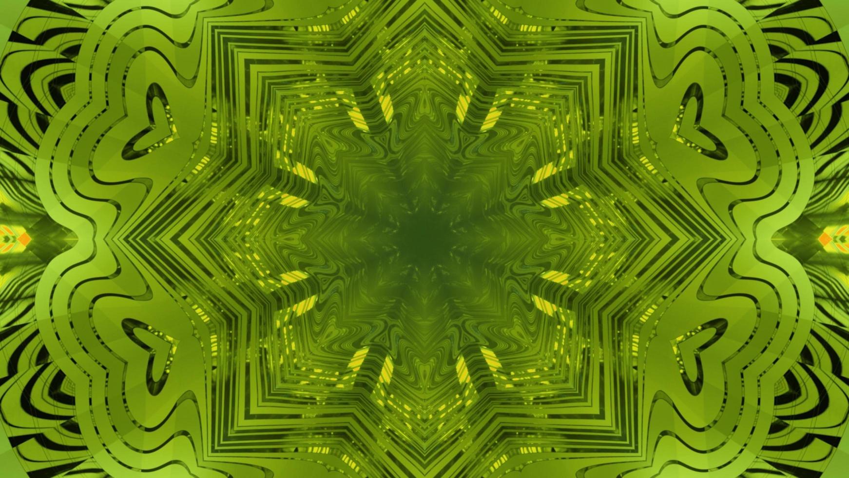 abstrakte grüne dekorative Hintergrund 3d Illustration foto
