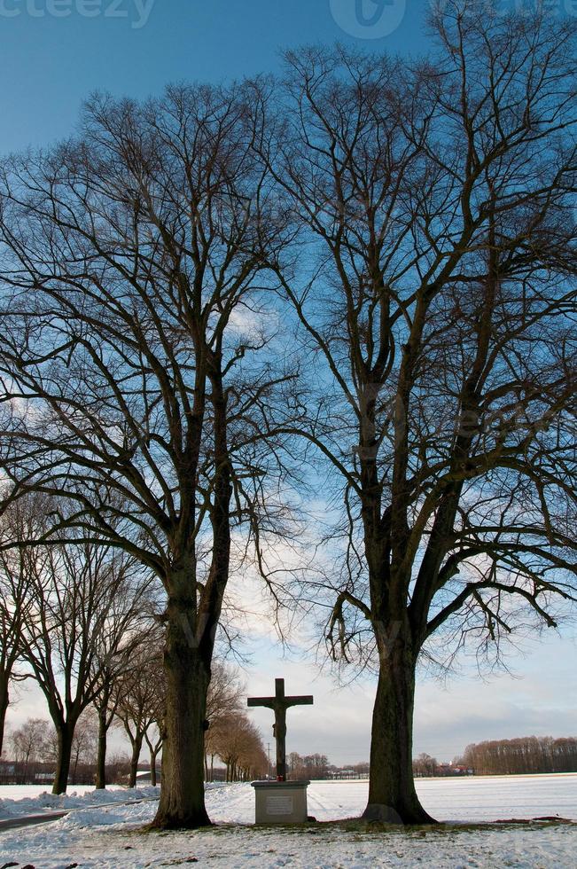 Winterzeit in Westfalen foto