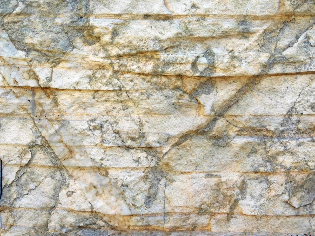 Fels- oder Steinmauer für Hintergrund oder Textur foto