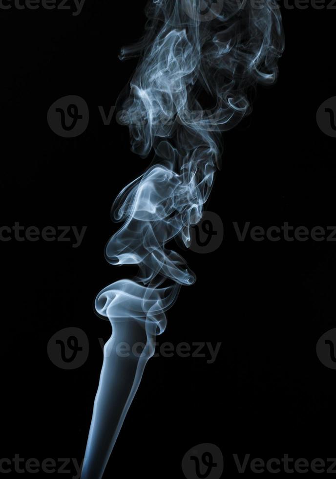abstrakt Licht Rauch auf dunkel Hintergrund foto