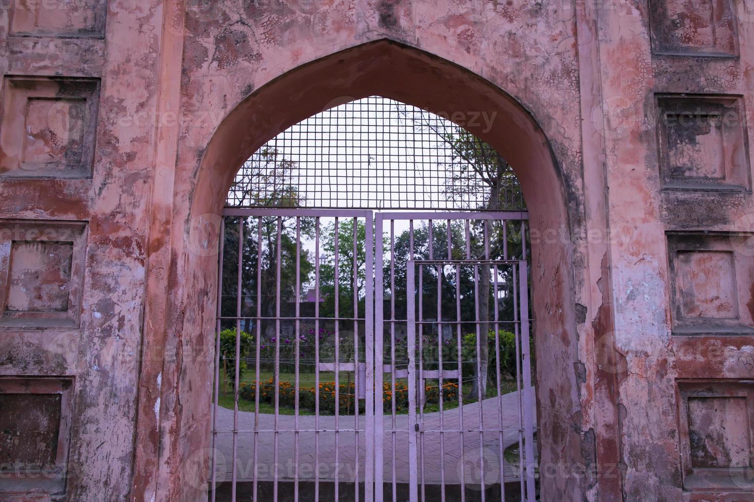 historisch Schloss, idrakpur Fort ist ein Fluss Fort gelegen im munshiganj, Bangladesch. das Fort war gebaut etwa im 1660 Anzeige foto