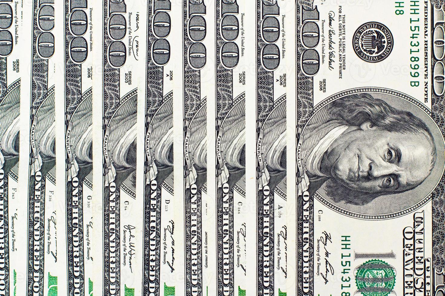 Dollarnoten Hintergrund foto