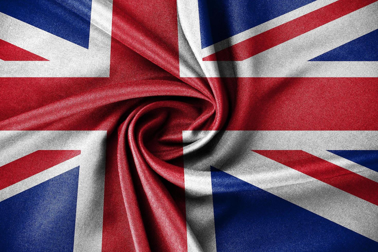 das Vereinigtes Königreich Flagge- unbesetzt Königreich Flagge, National Flagge Konzept Design foto