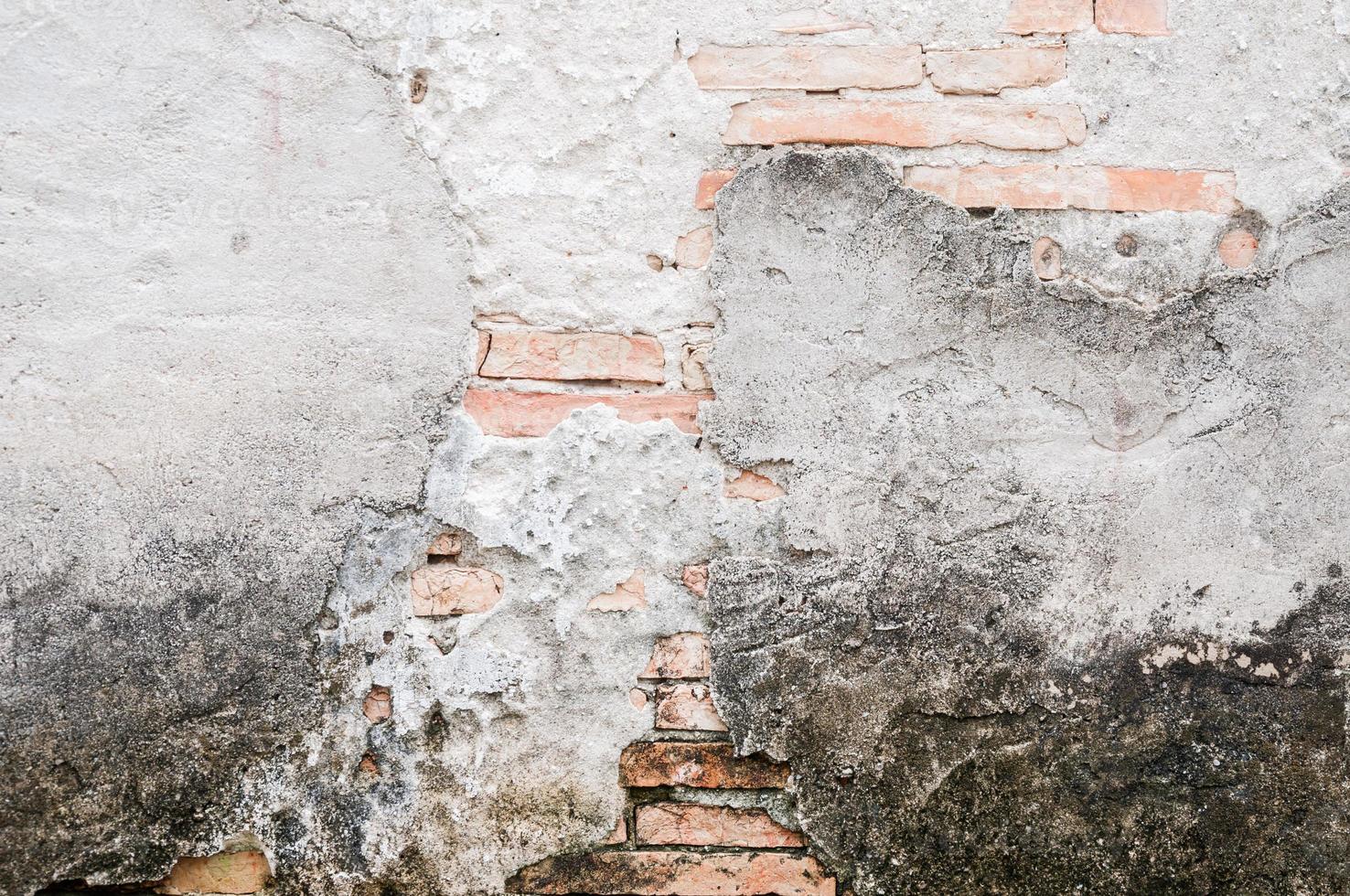 alt geknackt Beton Jahrgang Backstein Mauer Hintergrund, texturiert Hintergrund, alt Backstein Mauer Muster, z Hintergrund foto