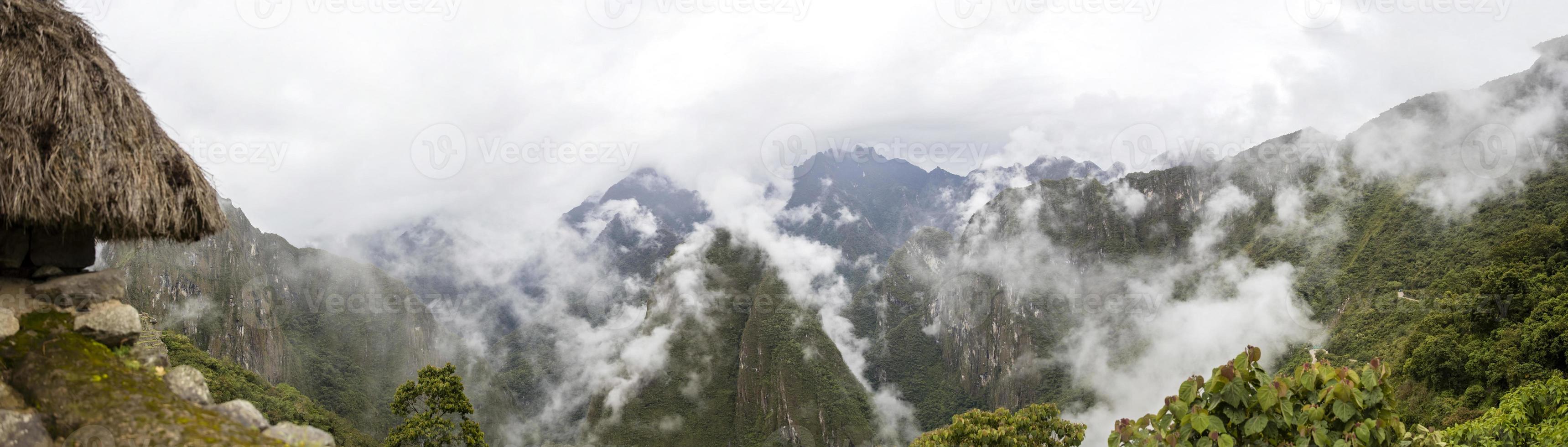 machu picchu in peru foto