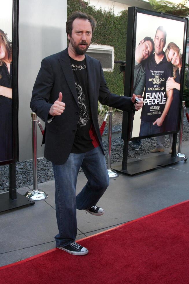 Tom Grün ankommen beim das komisch Menschen Welt Premiere beim das Bogenlicht Hollywood Theater im los Engel ca. auf Juli 20 2009 2008 foto