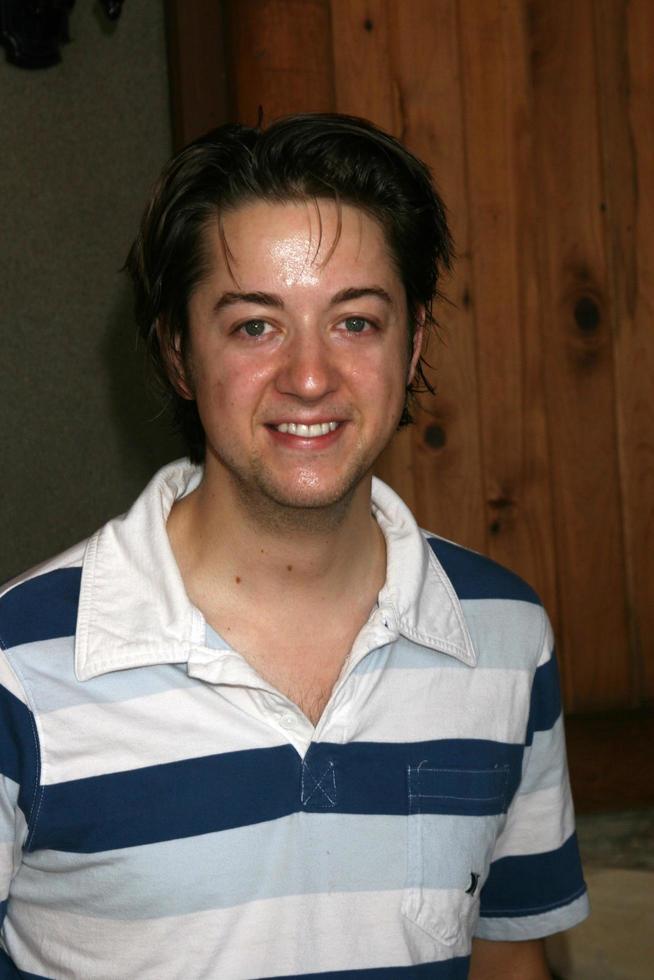 Bradford anderson ankommen beim das jährlich Allgemeines Krankenhaus Ventilator Verein Mittagessen beim das Sportler Hütte im Studio Stadt ca. im Juli 12 20082008 foto