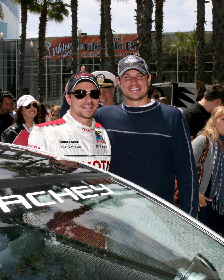 zeichnete Nick lach nach das Berühmtheit Renntoyota lange Strand großartig prix proceleb Rennen 2008 lange Strand Caapril 19 20082008 foto