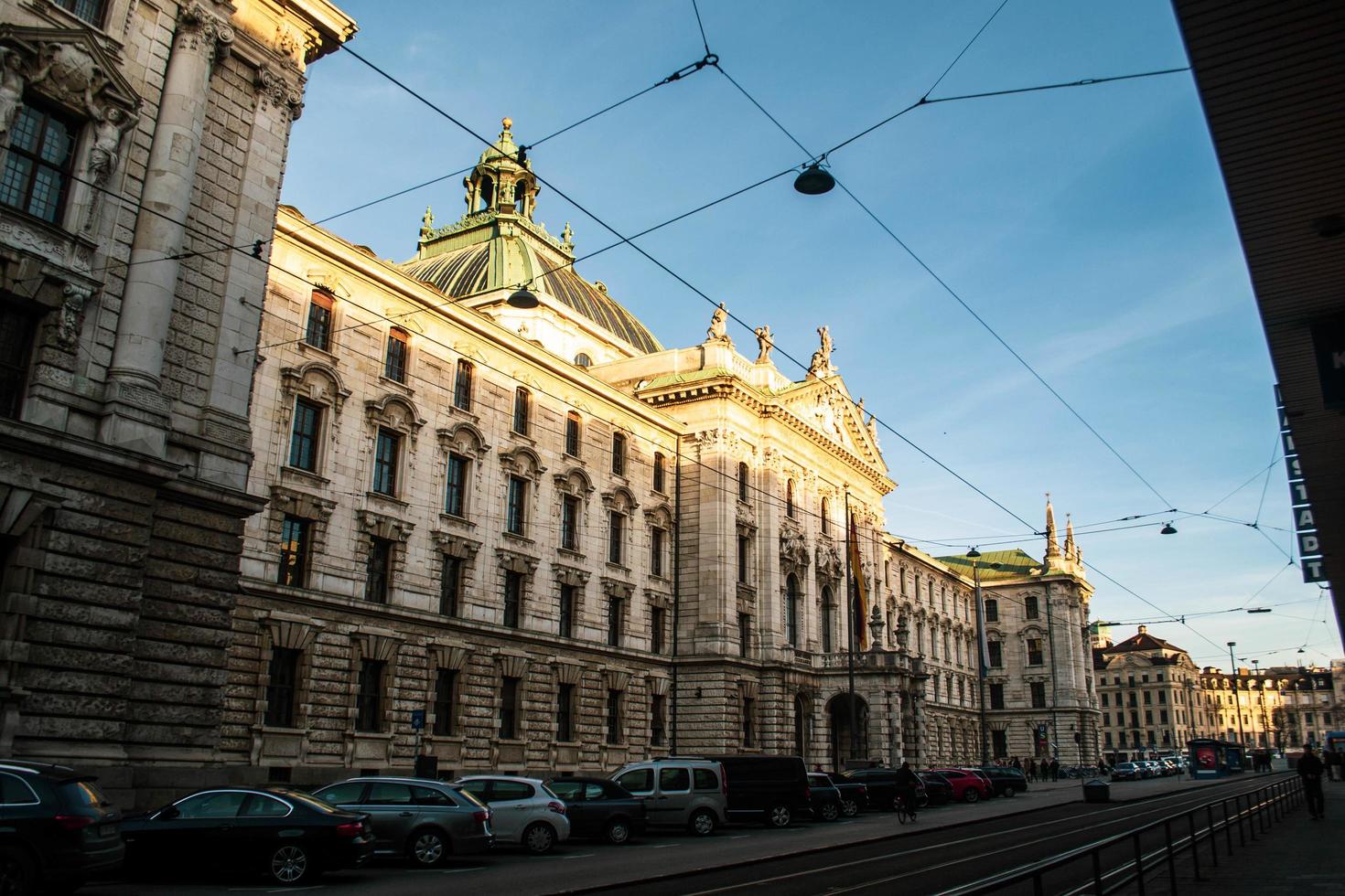 Straße in München, Deutschland foto