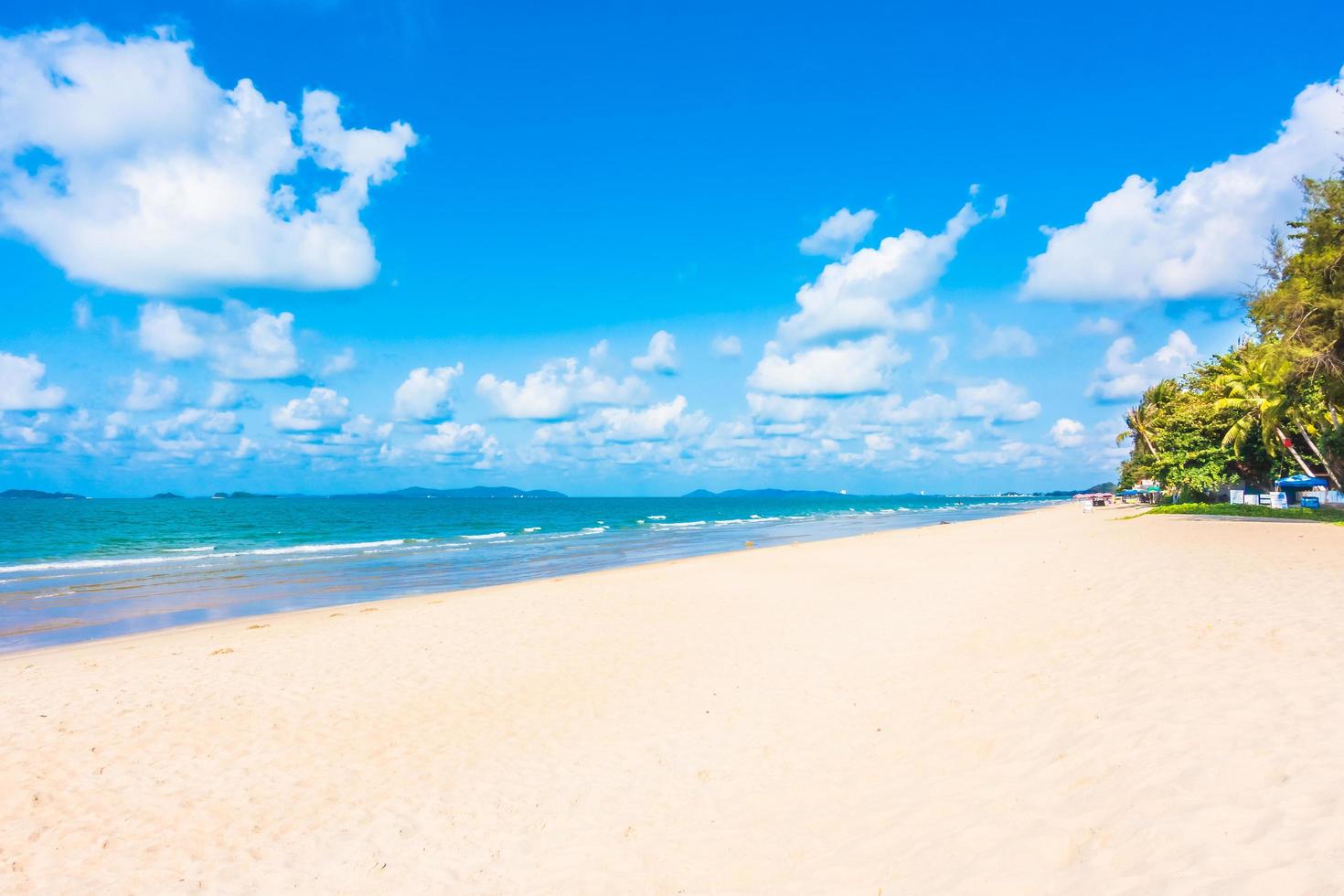 schöner tropischer Strand foto