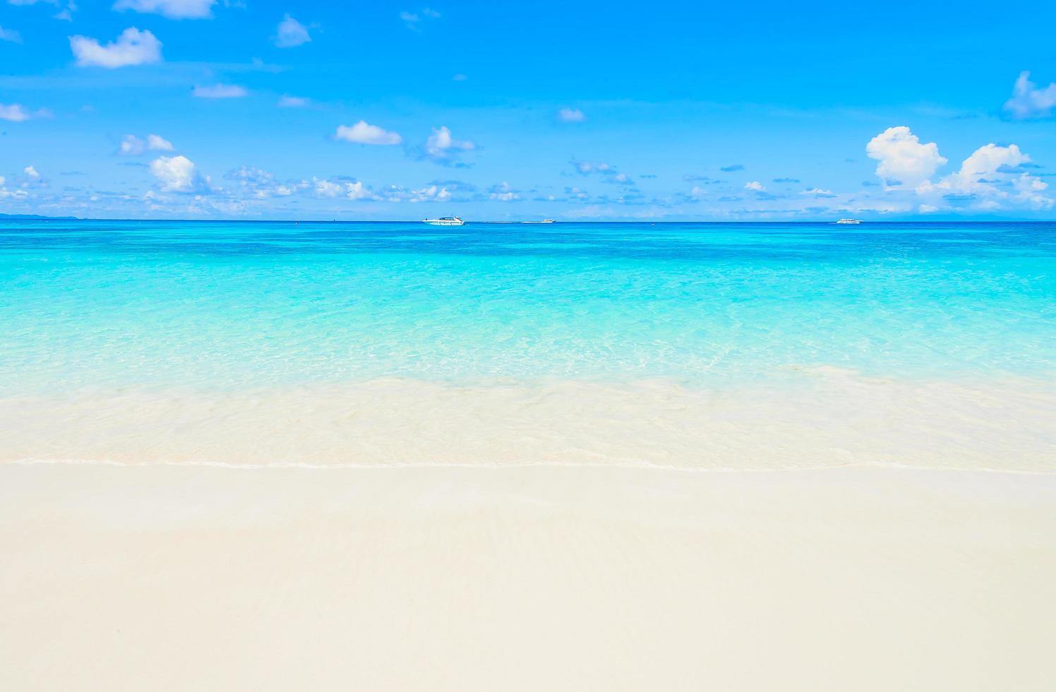 schöner tropischer Strandhintergrund foto