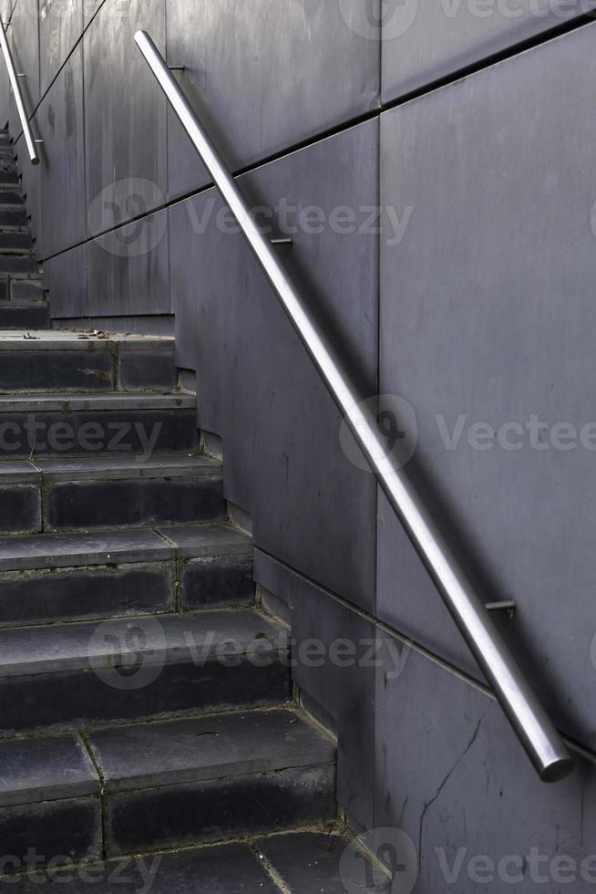 Schiefer Außen Treppe foto