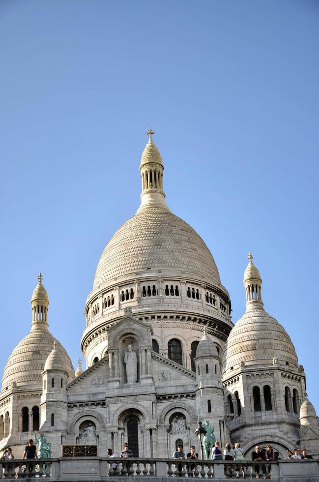 das Kirche von montmartre im Paris Hauptstadt von Frankreich. Center von Christian Spiritualität und Religion im Paris foto