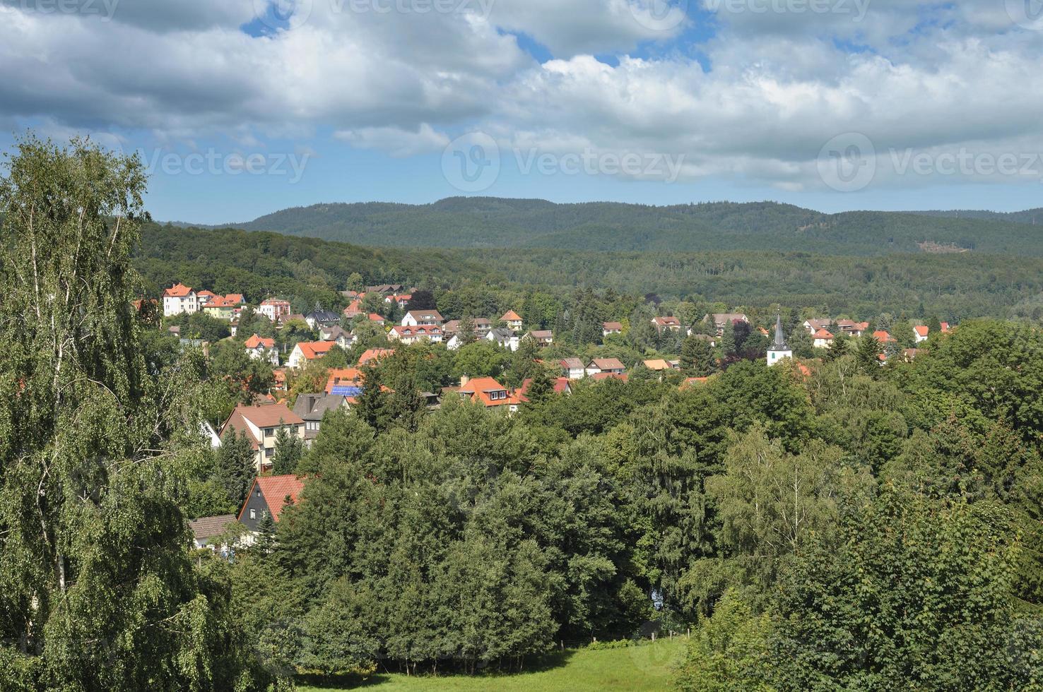 Gesundheit Resort von Schlecht sachsa, harz Berge, Deutschland foto