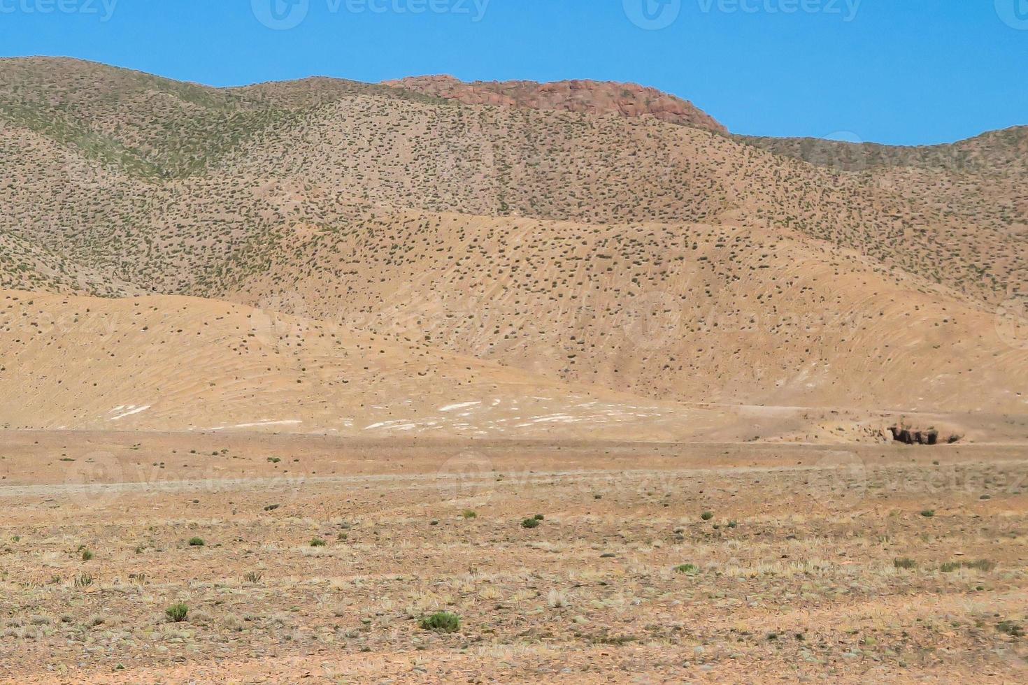 malerische Wüstenlandschaft foto