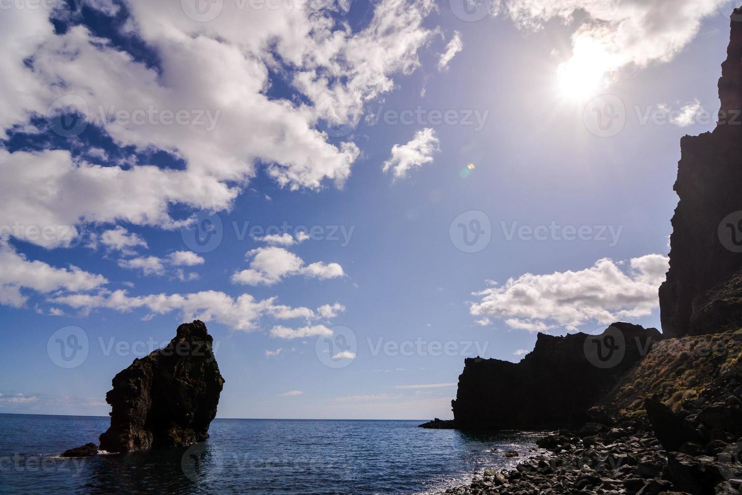 szenisch Küsten Aussicht foto