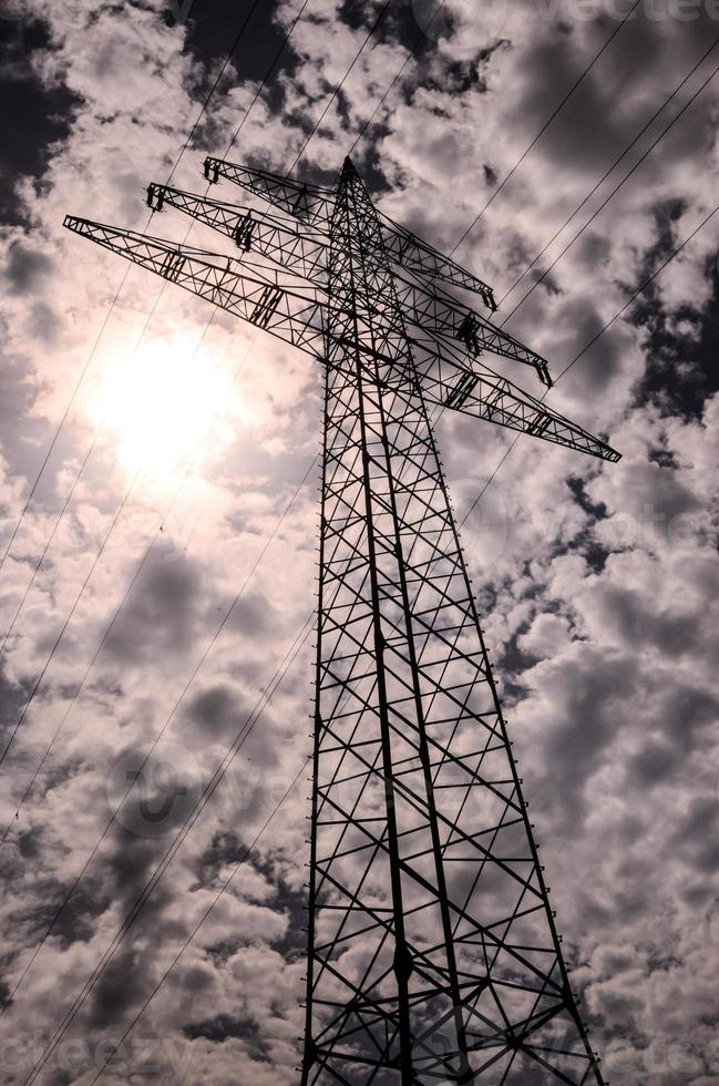 elektrisch Leistung Pylone foto