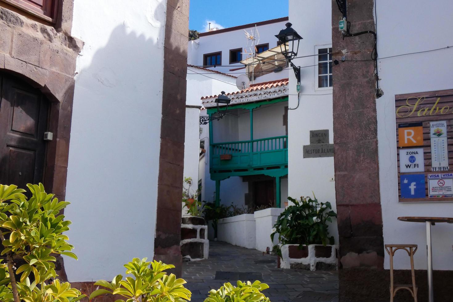 bergig Center von das Insel von gran Canaria im das atlantisch Ozean foto