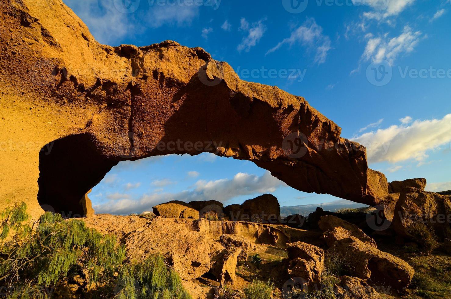 Bogen aus Naturstein foto