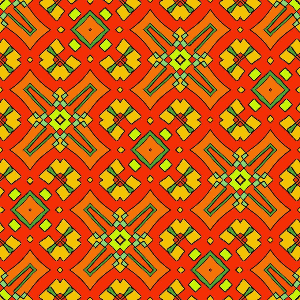 afrikanisch Muster Design. Stammes- ethnisch Illustration zum Verpackung Papier, Hintergrund, Stoff, dekorieren und Teppich. foto
