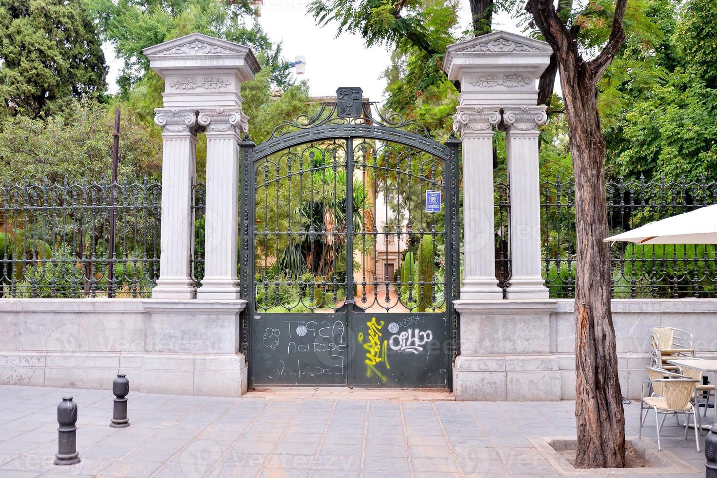 botanisch Garten im Spanien foto