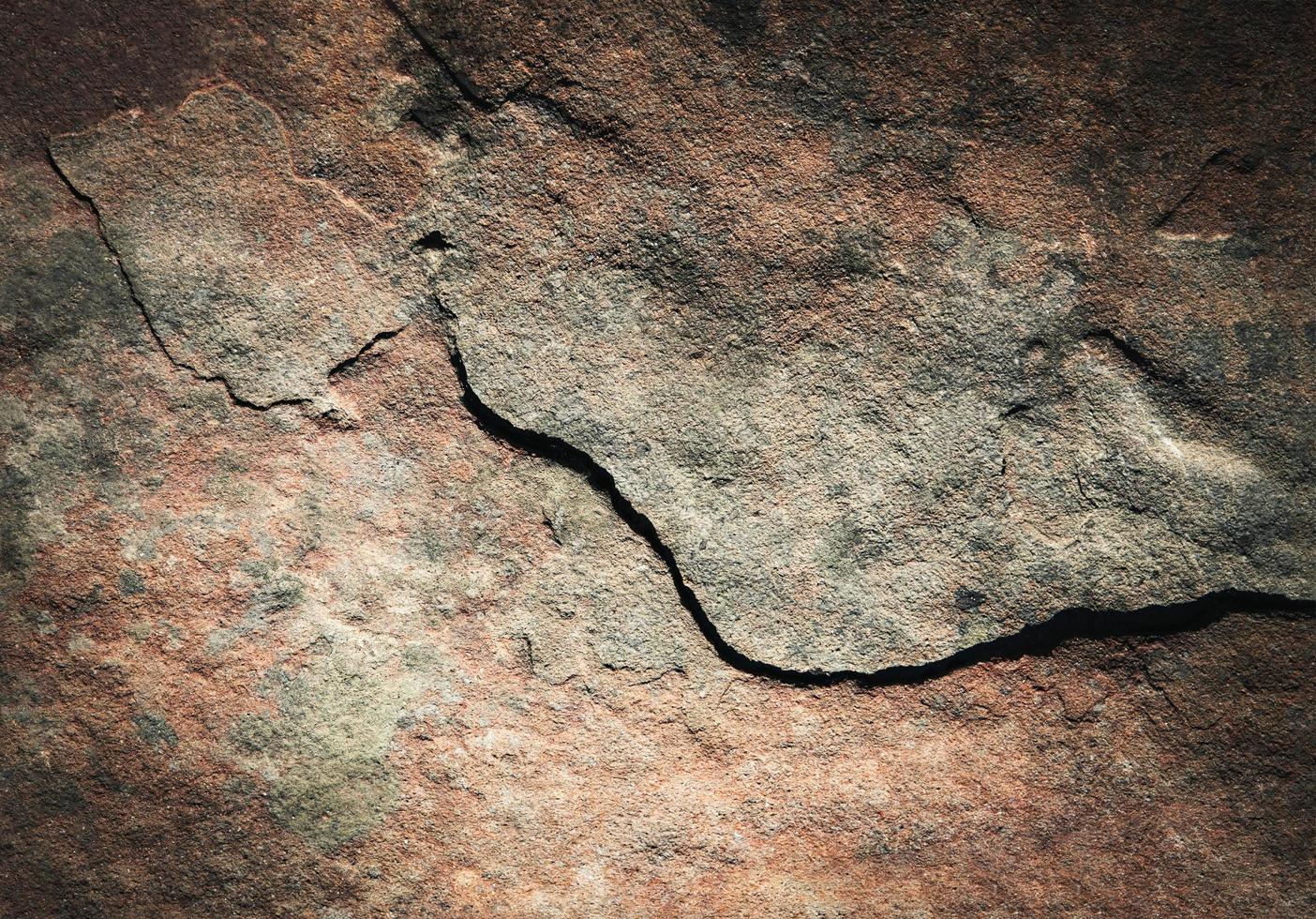 abstraktes Detail auf Stein foto