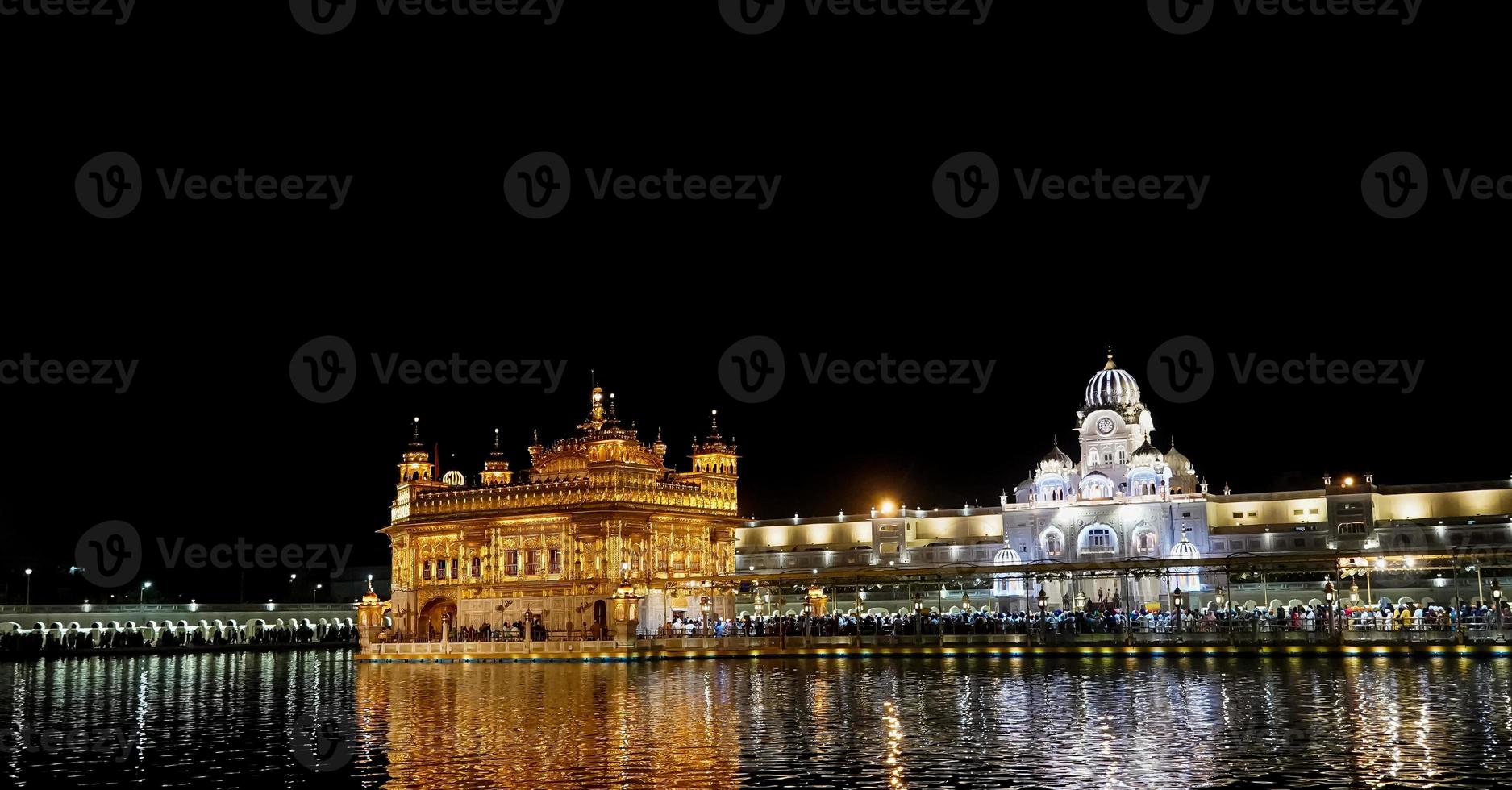 das golden Tempel beim Amritsar, Punjab, Indien, foto