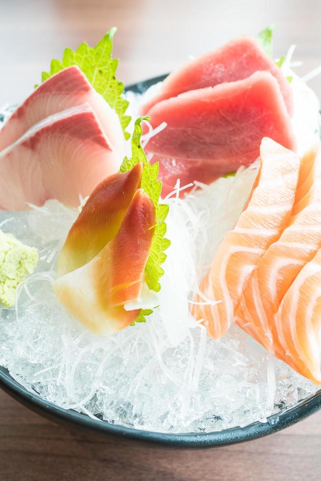 roher frischer Sashimi foto