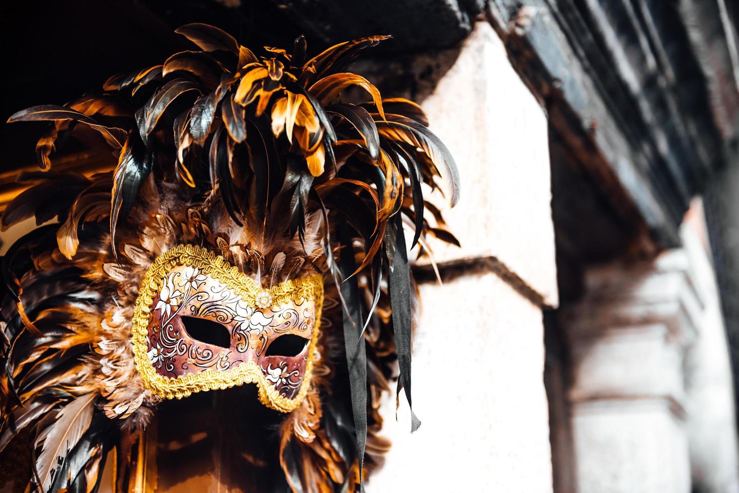 Venedig, Italien 2017 - venezianisches Schaufenster mit Masken foto