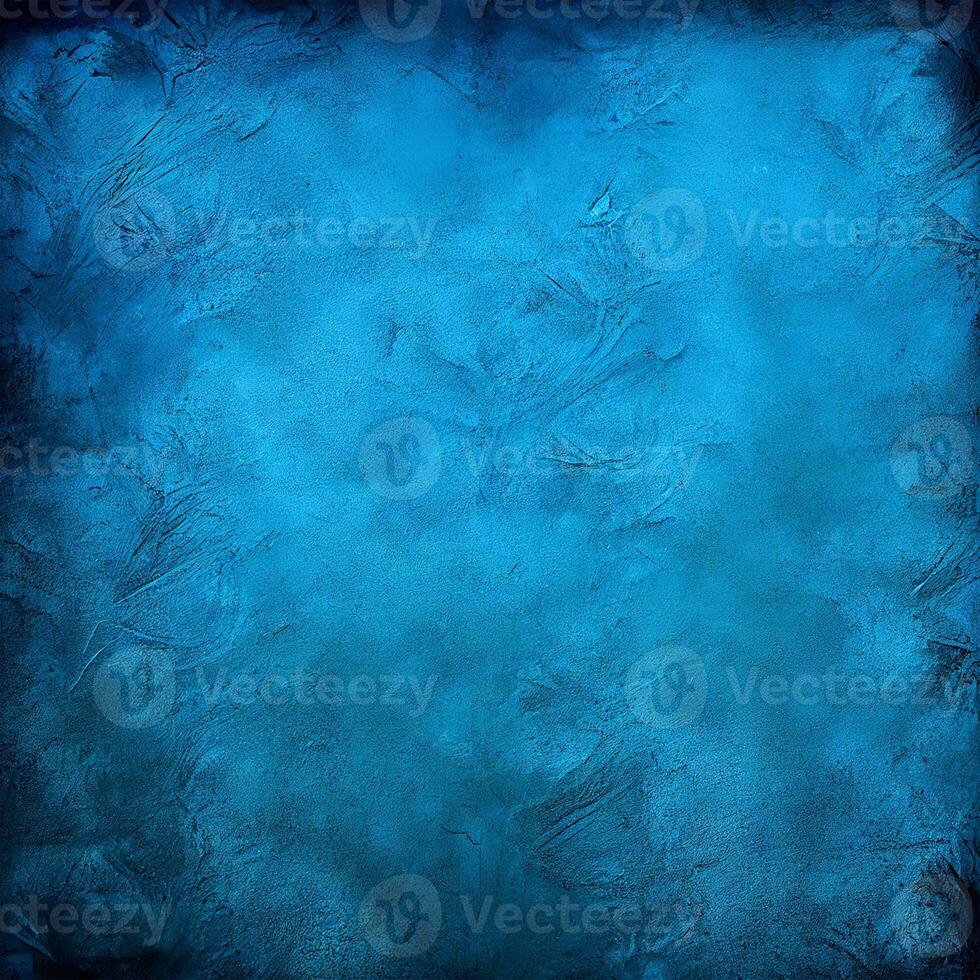 Blau Jahrgang Hintergrund Textur, Blau Muster - - ai generiert Bild foto