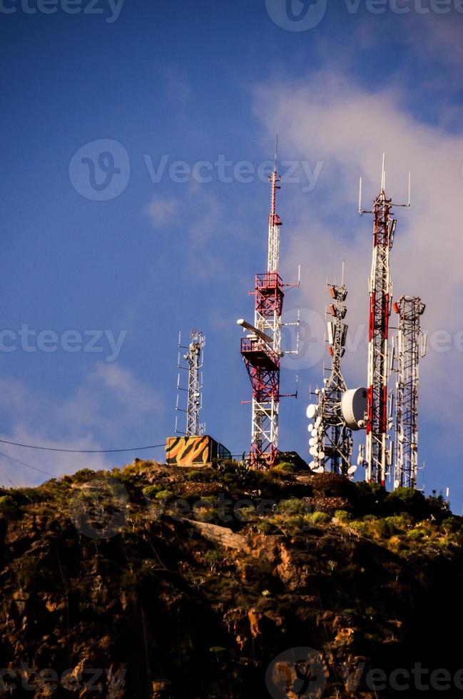 elektrisch Leistung Pylone foto