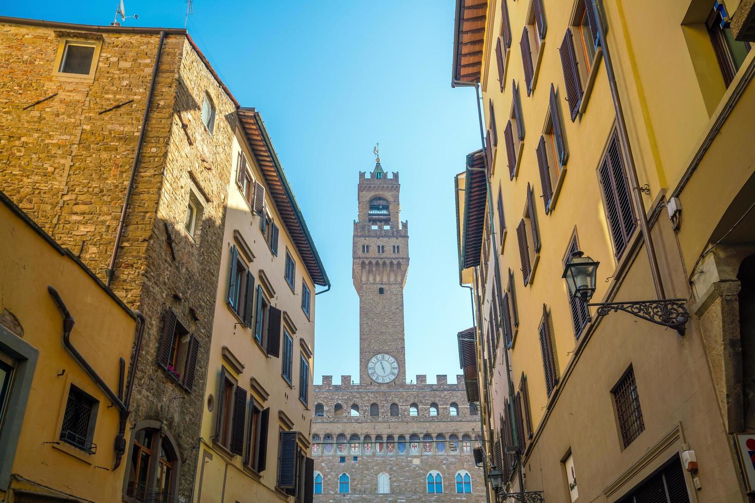 Palazzo Vecchio in Florenz Italien foto
