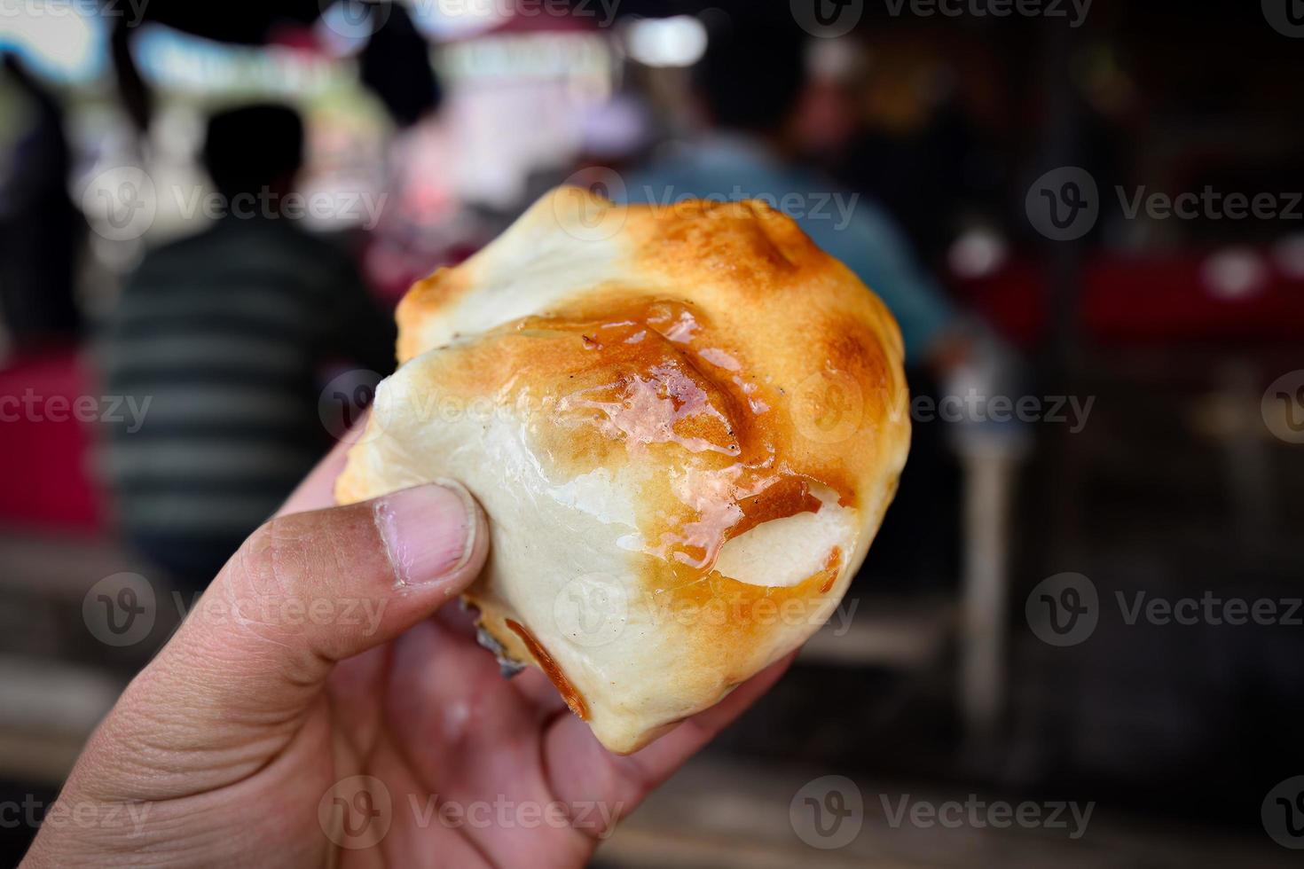 Hammelfleisch gebacken Gebäck im Kashgar, Xinjiang foto