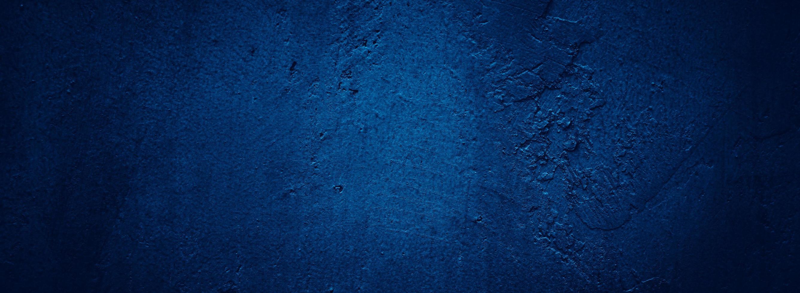 abstrakt dunkel Grunge Blau Mauer Textur Hintergrund foto